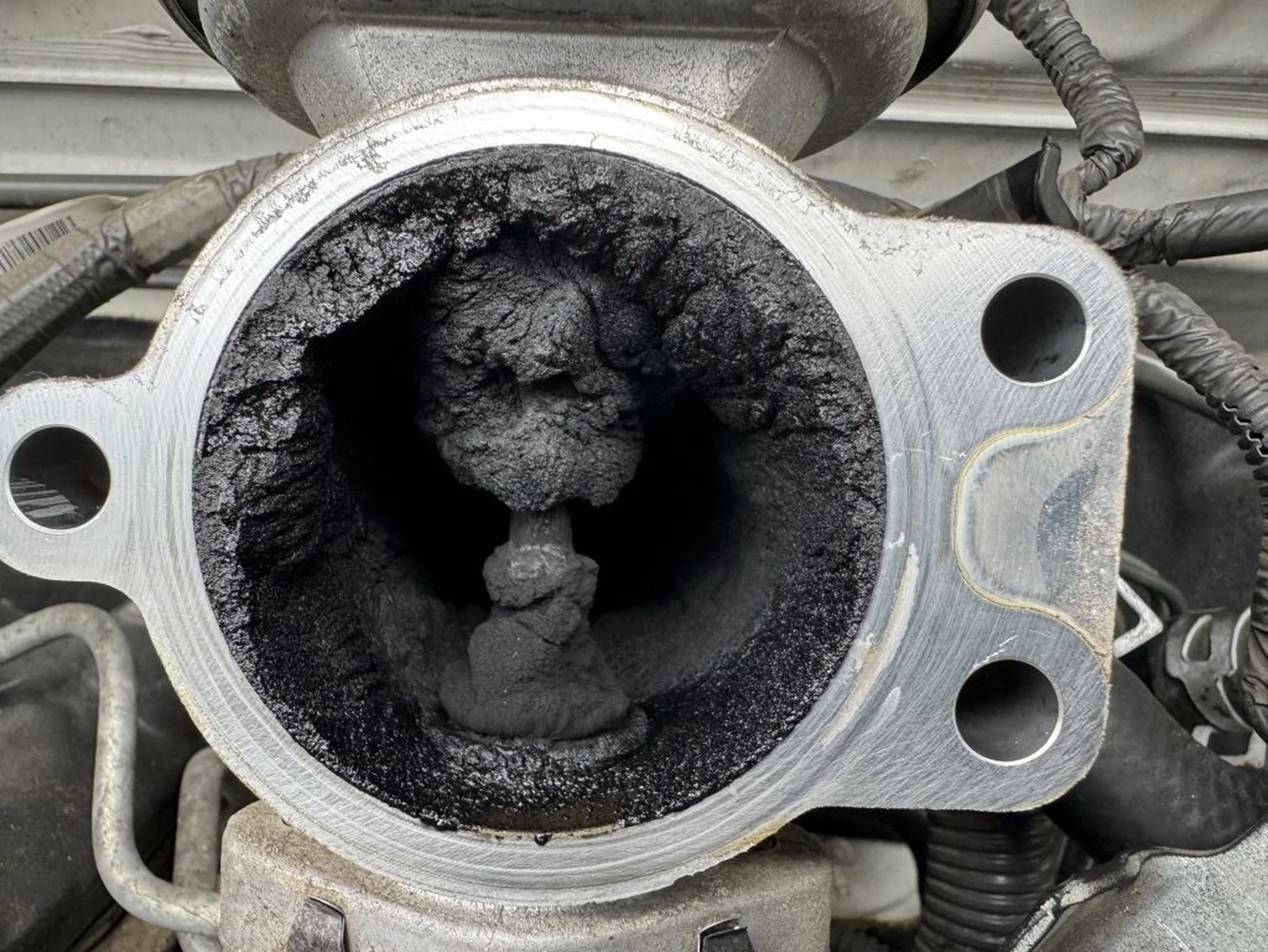 Motorverkokung Reinigung